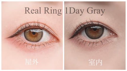 Real Ring 1day/OLENS/ワンデー(1DAY)カラコンを使ったクチコミ(1枚目)