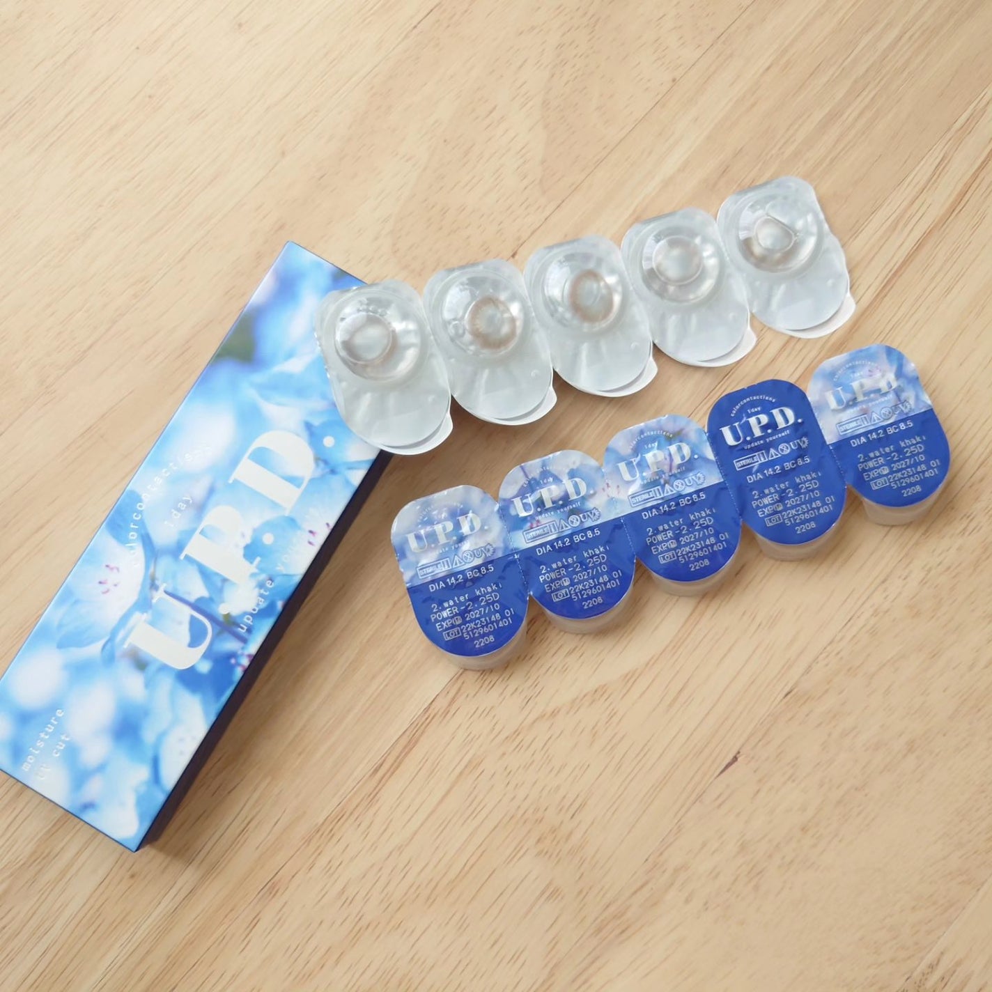 U.P.D. 1day/U.P.D./ワンデー(1DAY)カラコンを使ったクチコミ(2枚目)