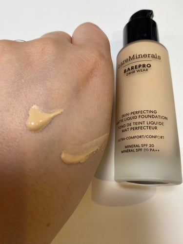 ベアプロ 24HR リキッド ファンデーション/bareMinerals/リキッドファンデーションを使ったクチコミ（3枚目）