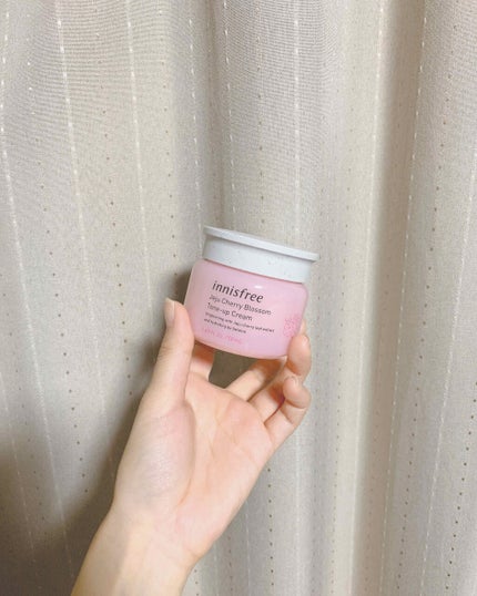 チェジュ チェリーブロッサム トーンアップクリーム/innisfree/化粧下地を使ったクチコミ(1枚目)