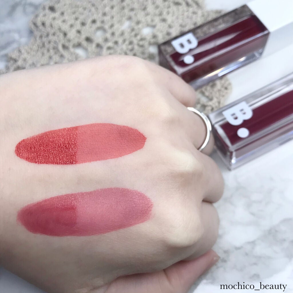 リップライク モイストティント/B. by BANILA/口紅を使ったクチコミ(2枚目)