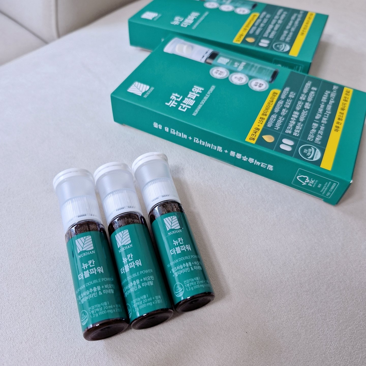 【新品】NUKHAN ニューカンダブルパワー　60本 新品】NUKHAN ニューカンダブルパワー 60本