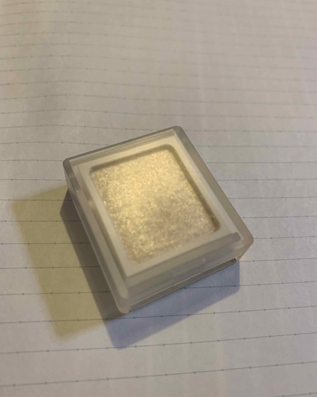 アイカラー アイカラー・シルバー/無印良品/単色アイシャドウを使ったクチコミ（2枚目）