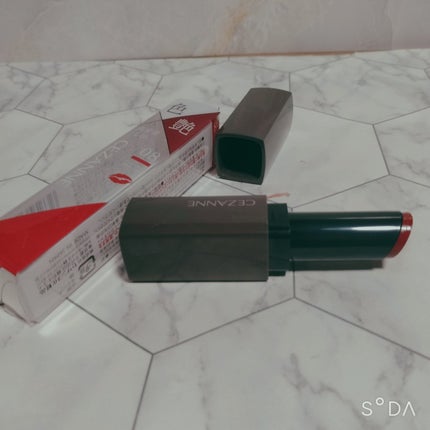 リップカラーシールド/CEZANNE/口紅を使ったクチコミ(1枚目)