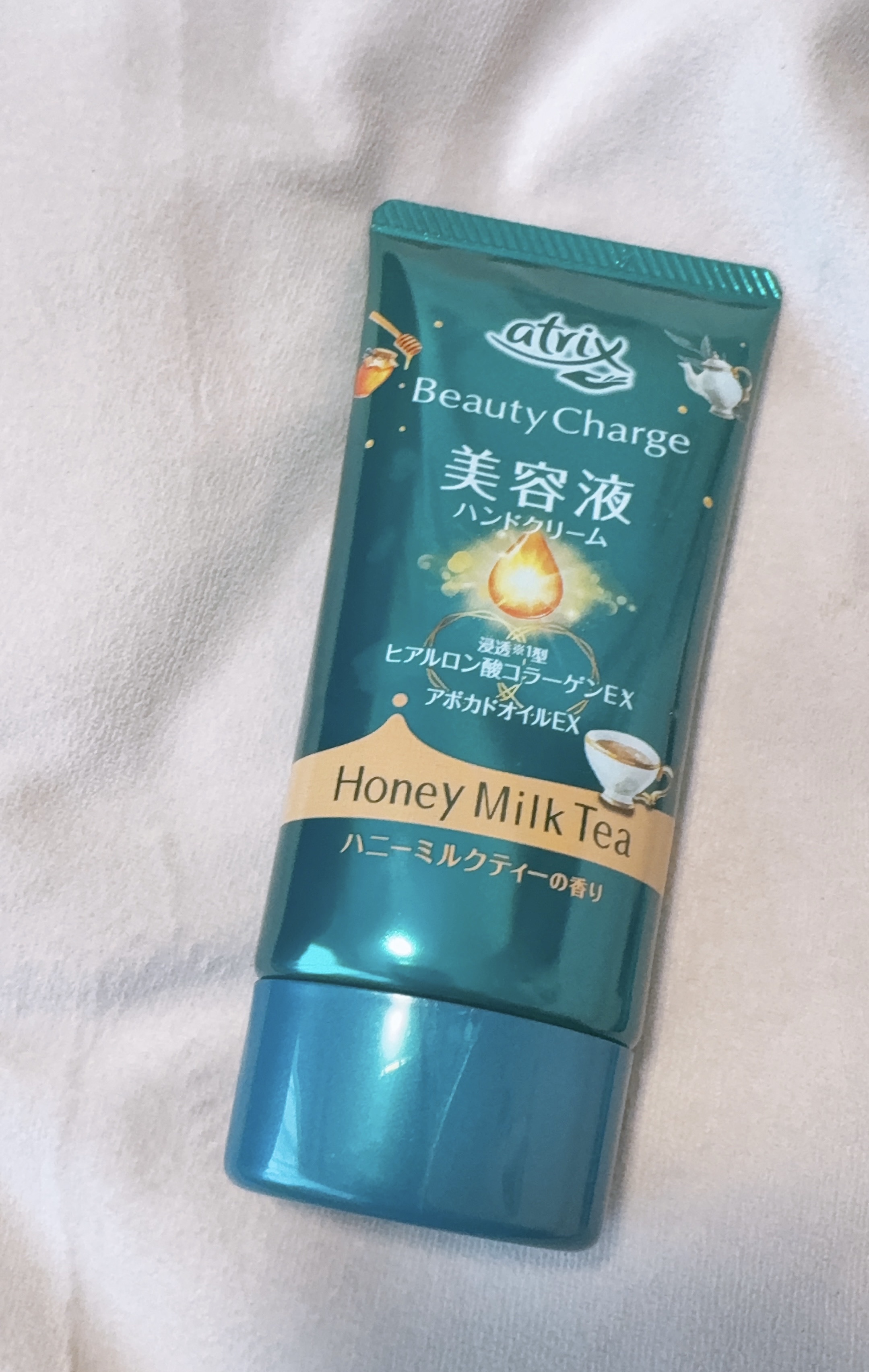 ビューティーチャージ ハニーミルクティーの香り/アトリックス/ハンドクリームを使ったクチコミ（1枚目）
