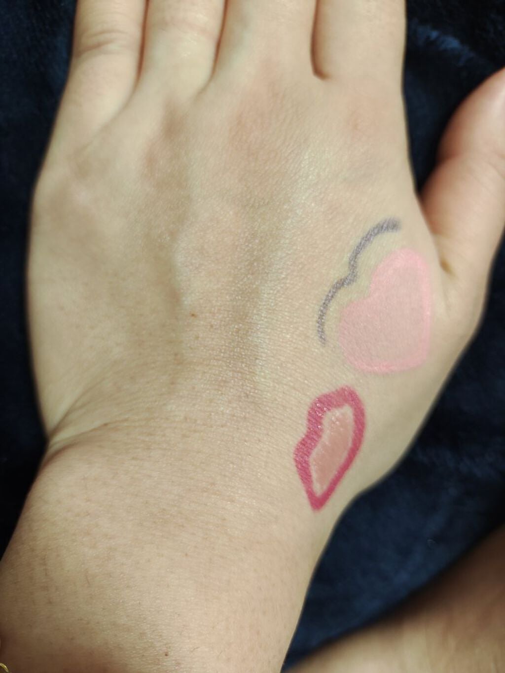 リップ&チーククレヨン/Body&Soul COSMETICS/ジェル・クリームチークを使ったクチコミ(4枚目)