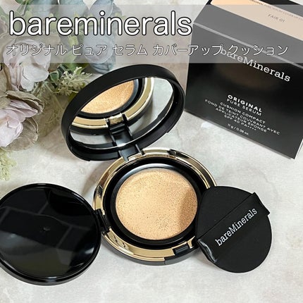 オリジナル ピュア セラム カバーアップ クッション/bareMinerals/クッションファンデーションを使ったクチコミ(1枚目)