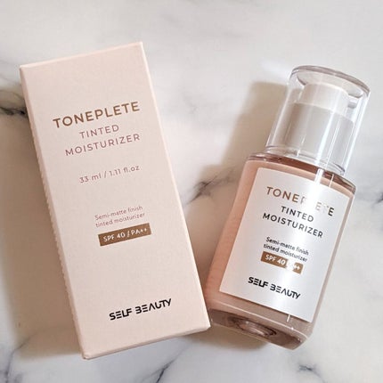 トーンアップUV下地/SELF BEAUTY/化粧下地を使ったクチコミ(1枚目)