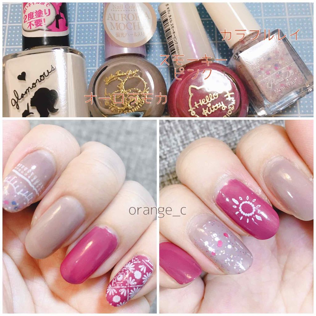 サンリオネイル/DAISO/マニキュアを使ったクチコミ(2枚目)