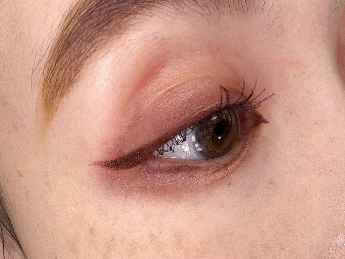 オペラ カラーリングマスカラ/OPERA/マスカラを使ったクチコミ（2枚目）