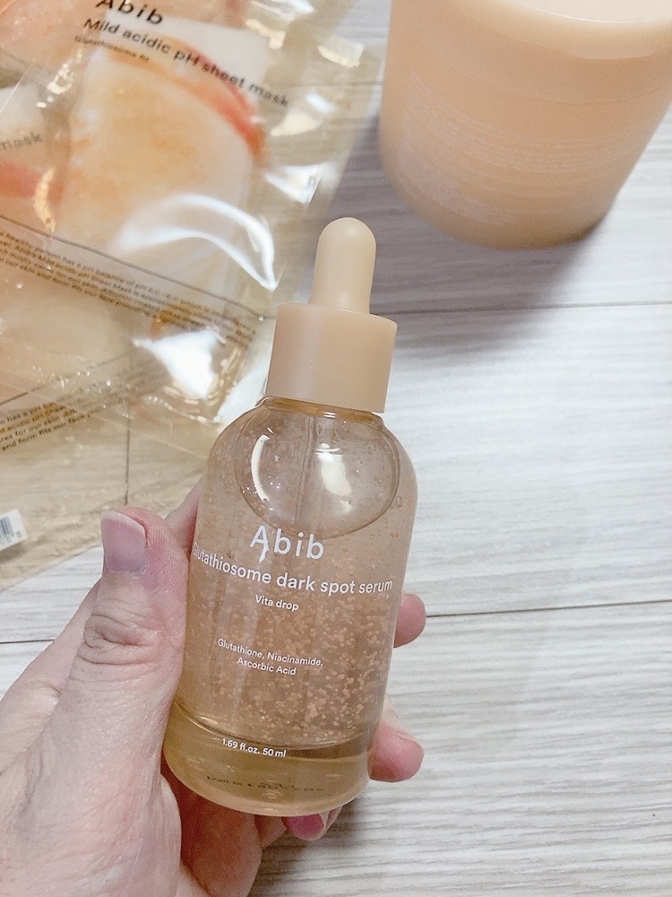 アビブ　グルタチオンソームダークスポットセラムビタドロップ/Abib /美容液を使ったクチコミ（3枚目）