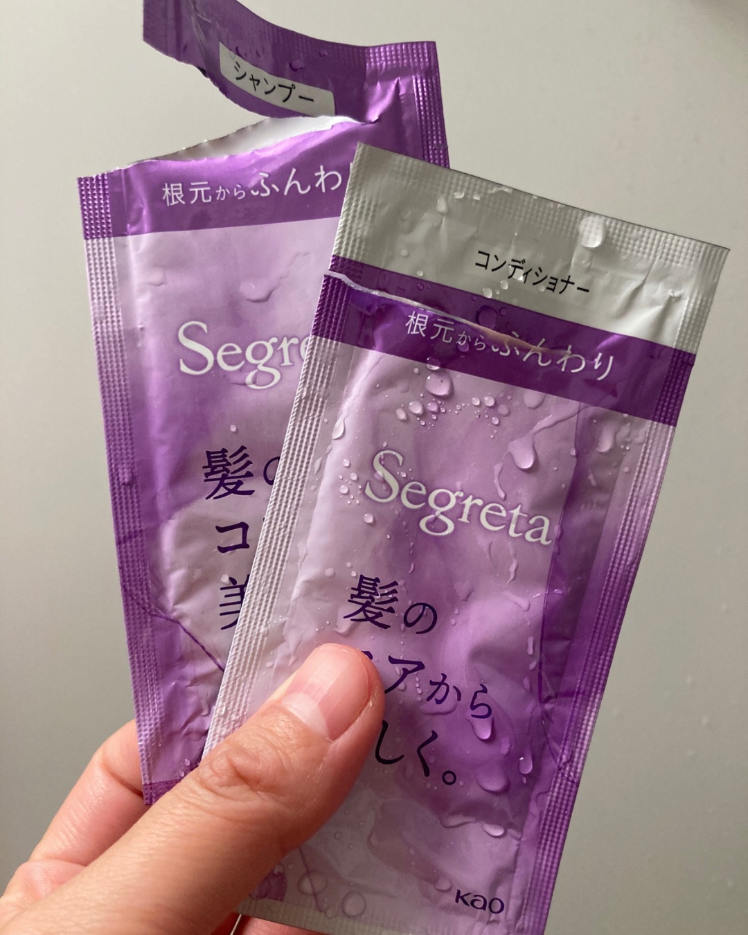 シャンプー／コンディショナー　根元からふんわり/セグレタ/市販シャンプーを使ったクチコミ（2枚目）