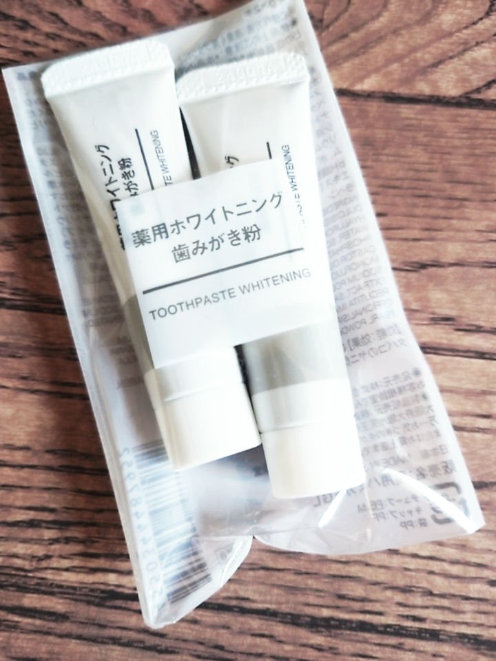 薬用ホワイトニング歯みがき粉/無印良品/歯磨き粉を使ったクチコミ（2枚目）