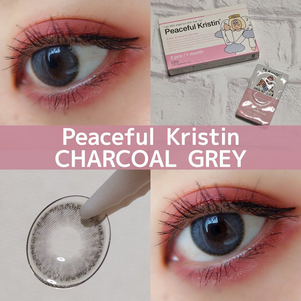 Peaceful Kristen/Hapa kristin/カラーコンタクトレンズを使ったクチコミ（1枚目）