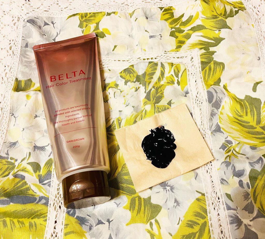 ベルタヘアカラートリートメント/BELTA(ベルタ)/ヘアカラーを使ったクチコミ(1枚目)