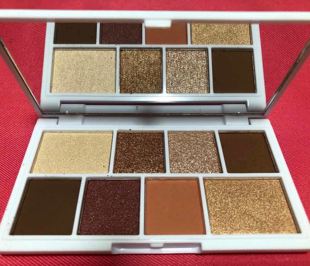 ミニチョコレートアイシャドウパレット ヌード/MAKEUP REVOLUTION/アイシャドウパレットを使ったクチコミ（2枚目）