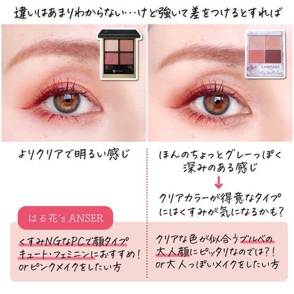 シルキースフレアイズ/キャンメイク/アイシャドウパレットを使ったクチコミ(9枚目)