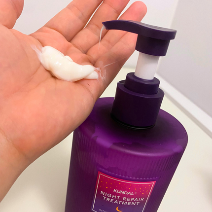 ナイトリペア シャンプー/トリートメント/KUNDAL/市販シャンプーを使ったクチコミ(6枚目)