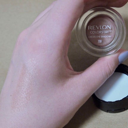 カラーステイ クリーム アイシャドウ/REVLON/ジェル・クリームアイシャドウを使ったクチコミ(2枚目)
