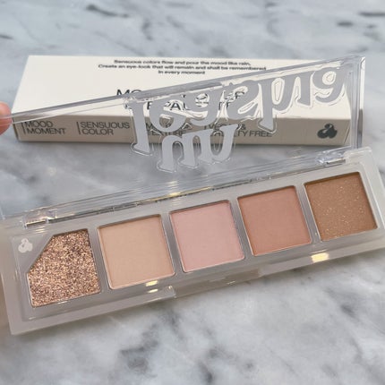 ムードシャワーアイパレット/unleashia/アイシャドウパレットを使ったクチコミ(10枚目)