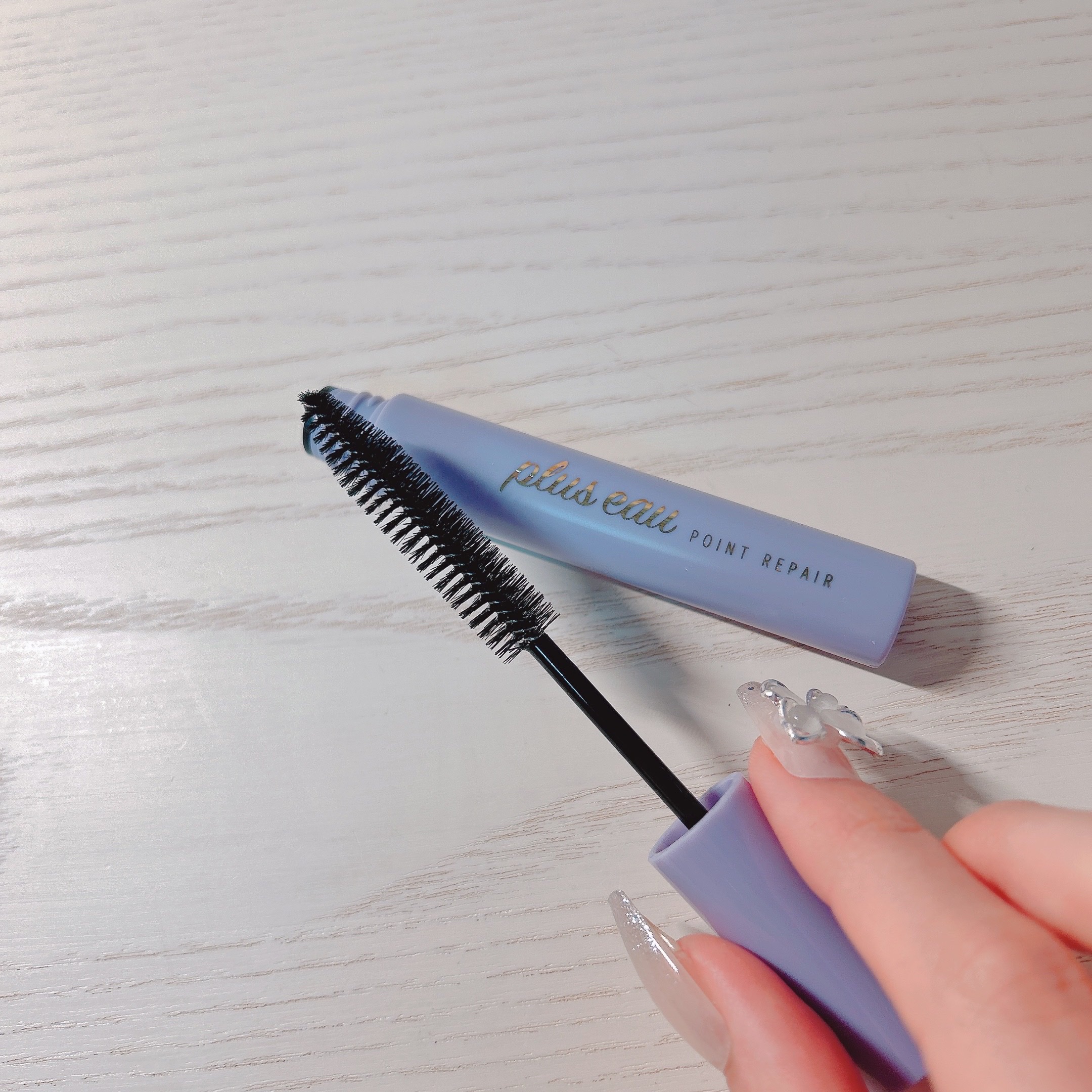 ポイントリペア スーパーハード/plus eau/ヘアジェルを使ったクチコミ（2枚目）