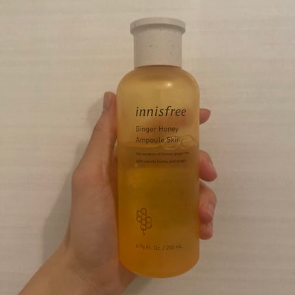 ジンジャーハニー モイストスキン/innisfree/化粧水を使ったクチコミ(1枚目)
