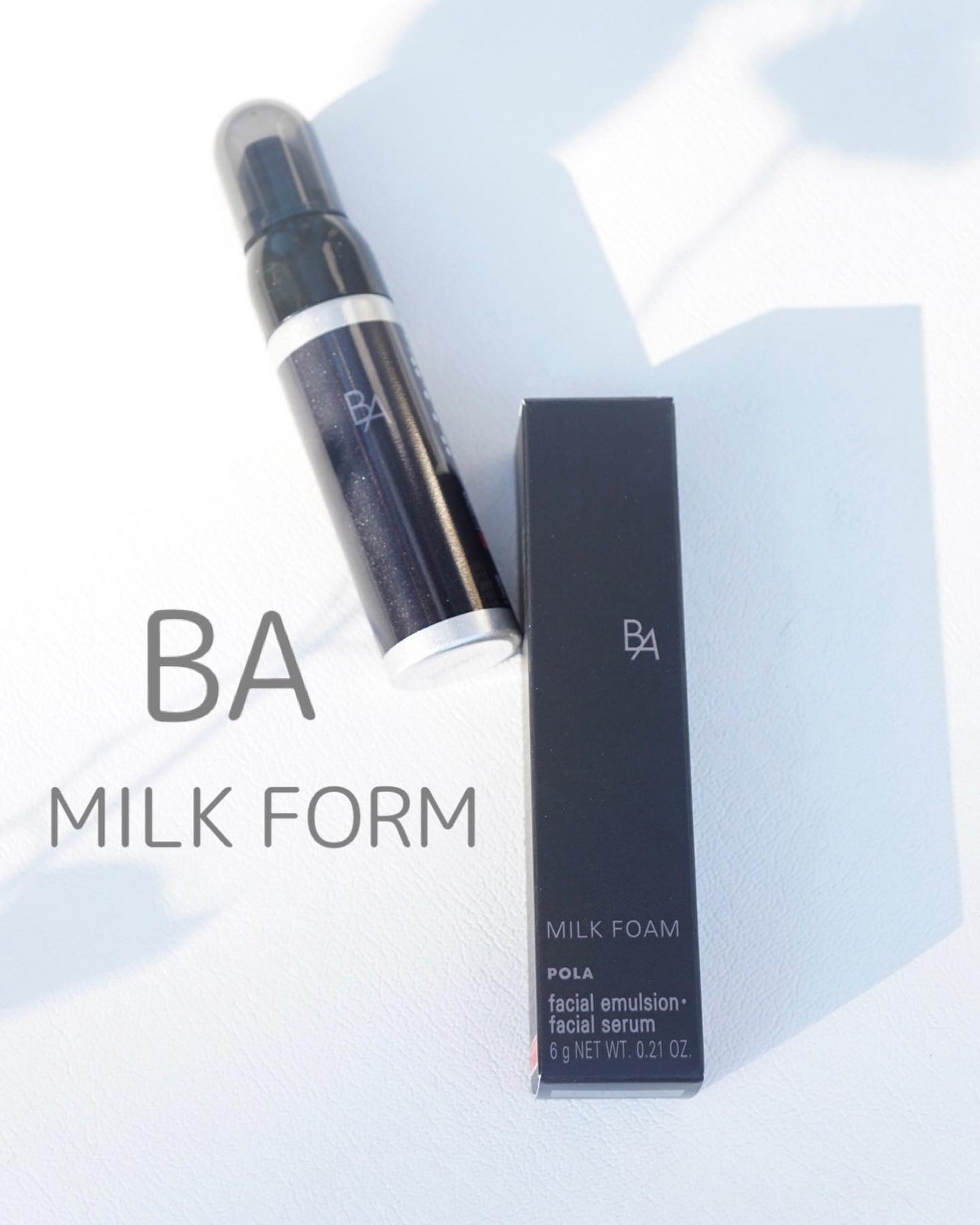 B.A ミルク フォーム/B.A/乳液を使ったクチコミ(1枚目)