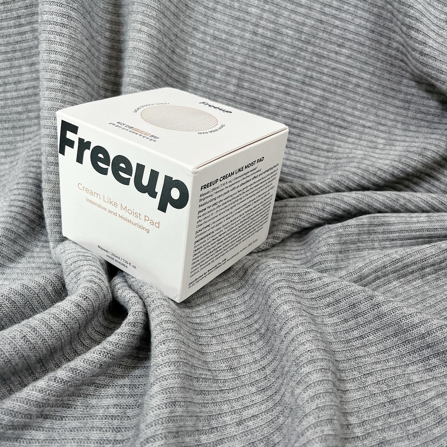 クリームライクモイストパッド/FREEUP/トナーパッドを使ったクチコミ（2枚目）