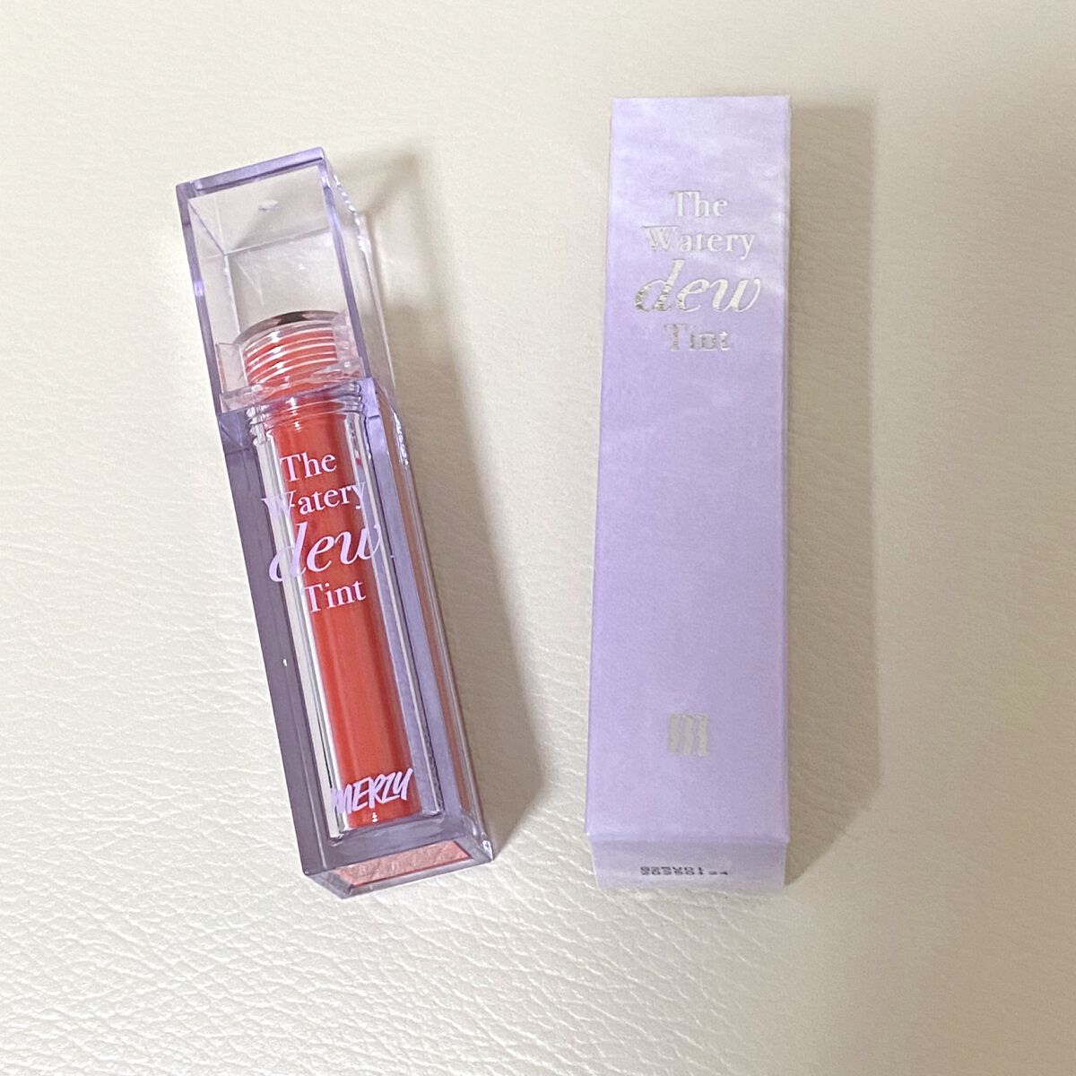 ザ ウォータリーデューティント WD8 ビンテージ カラント/MERZY/リップティントを使ったクチコミ（1枚目）