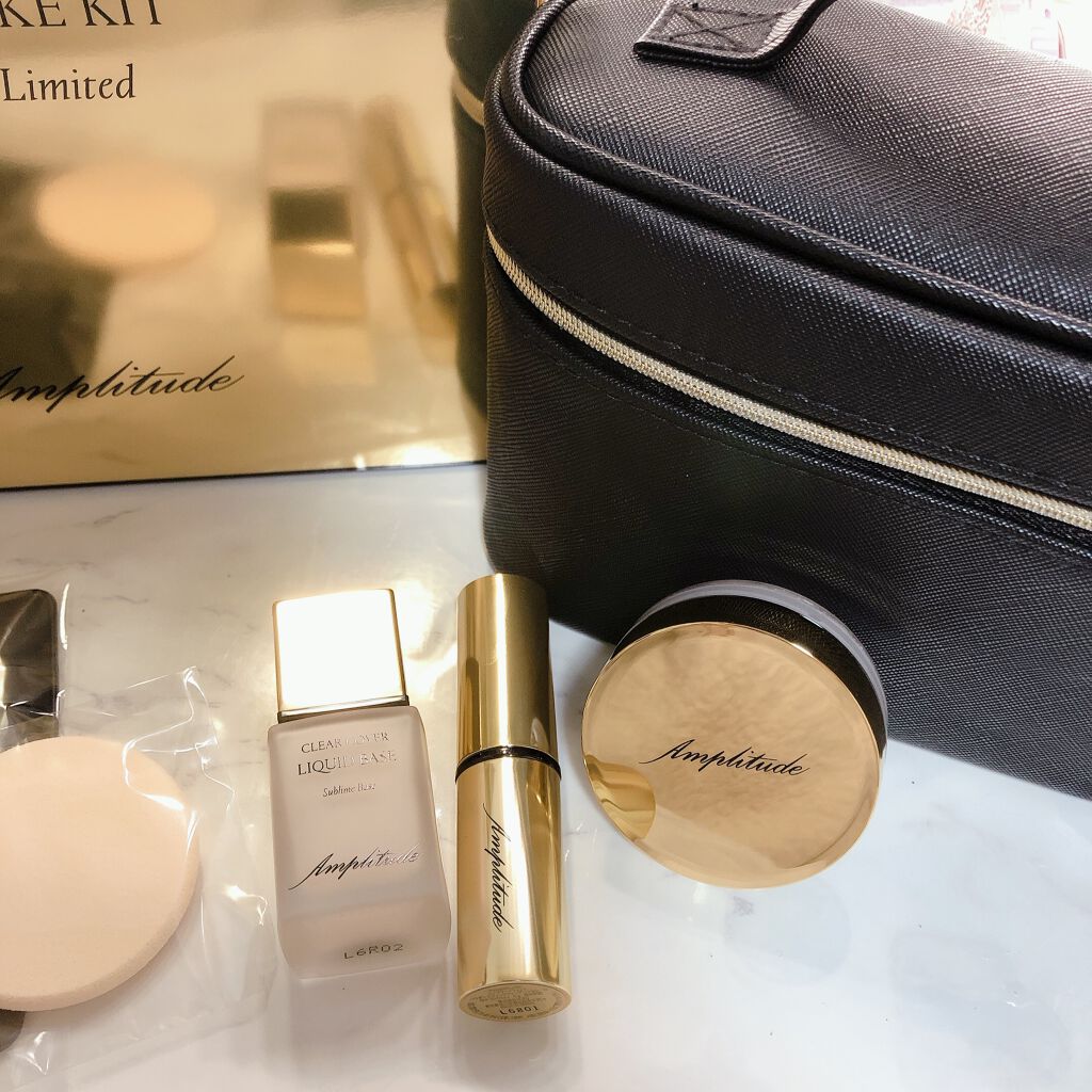 ベースメイクキット ホリデーリミテッド スティック/Amplitude/メイクアップキットを使ったクチコミ（1枚目）
