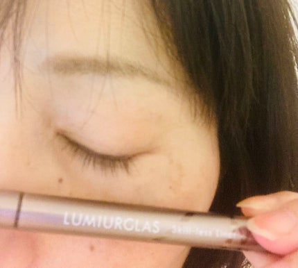 スキルレスライナー/LUMIURGLAS/リキッドアイライナーを使ったクチコミ(6枚目)