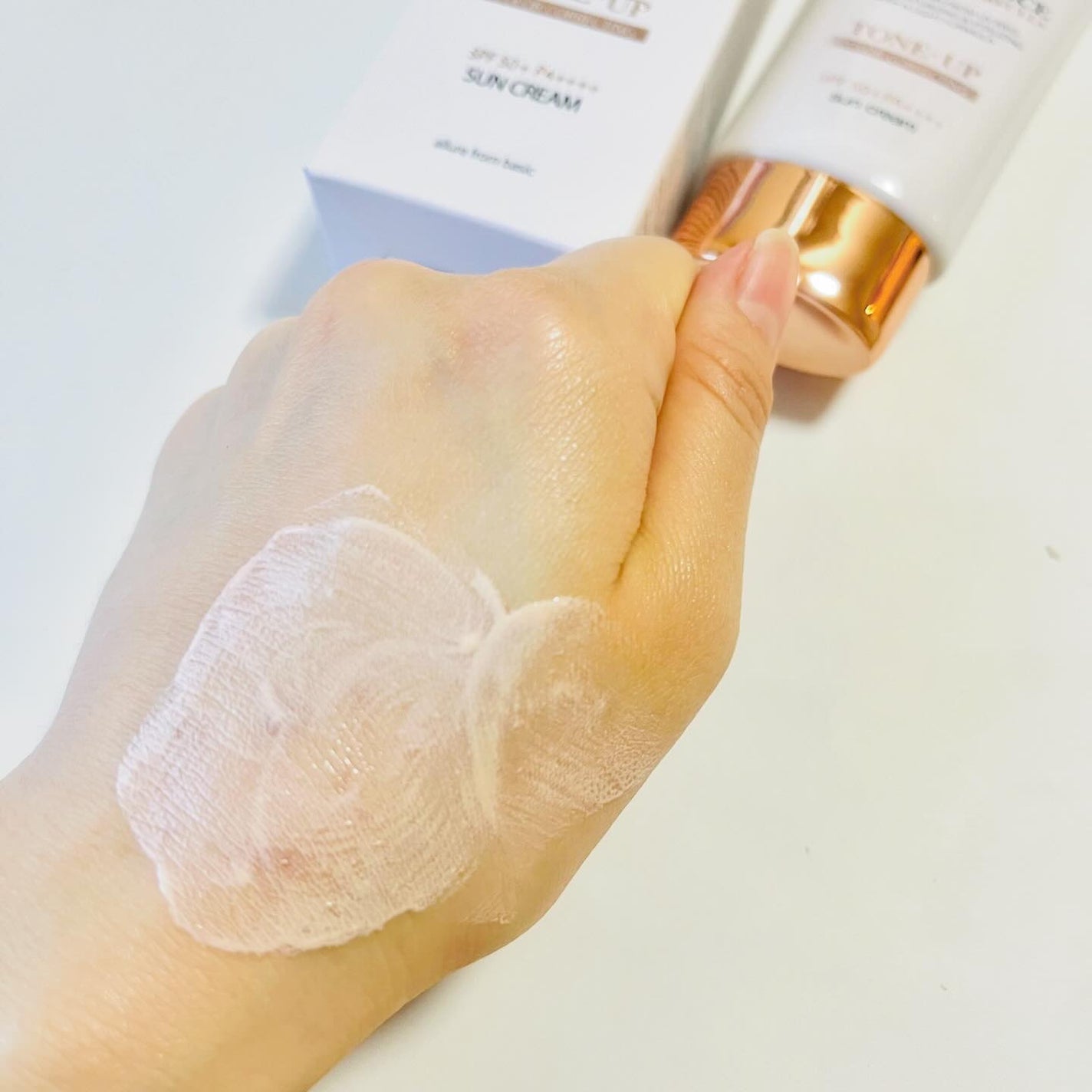 ダルバ ウォータフル エッセンス サンクリーム/ダルバ/日焼け止めクリームを使ったクチコミ(6枚目)