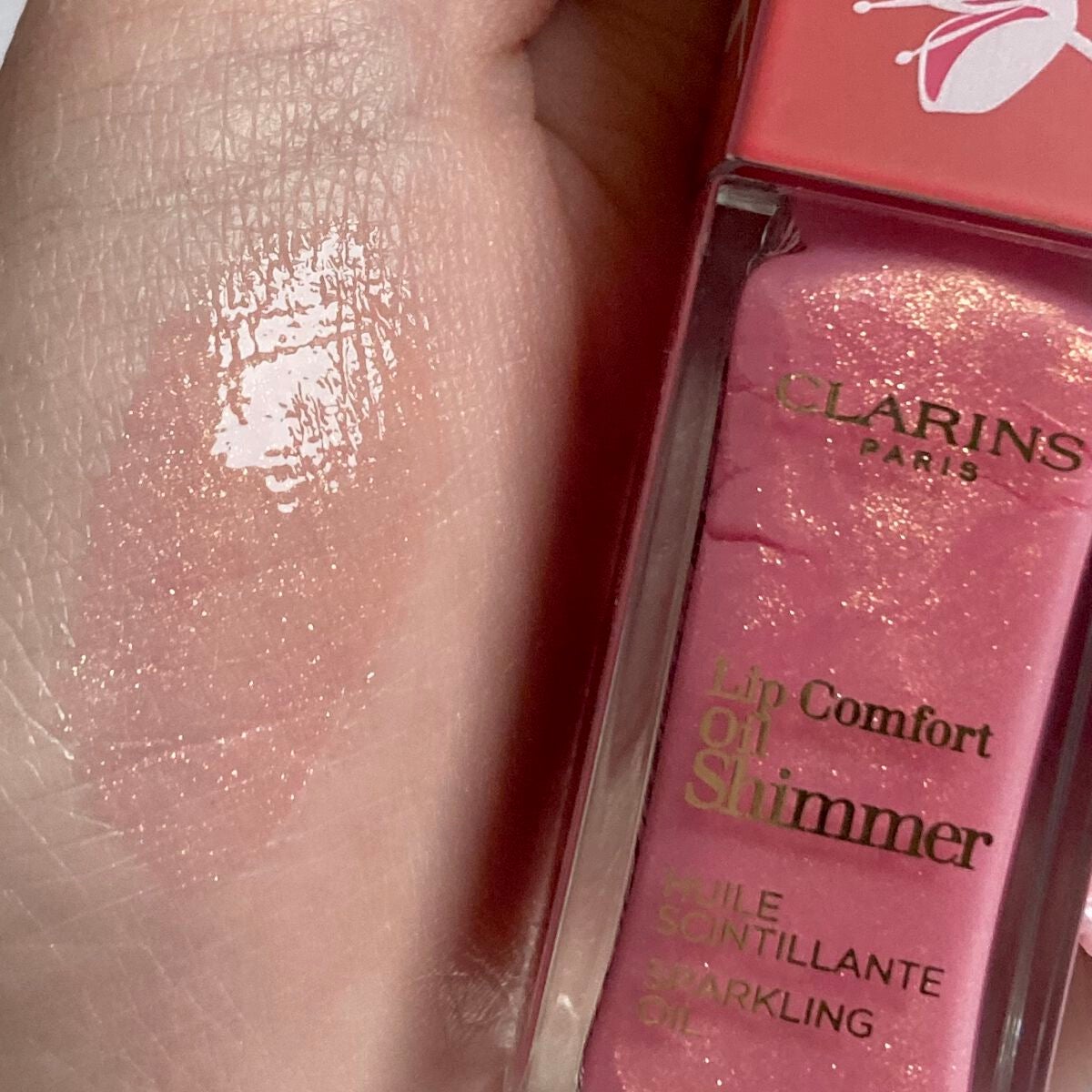 コンフォート リップオイル シマー/CLARINS/リップグロスを使ったクチコミ(3枚目)