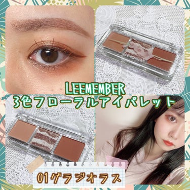 «LEEMEMBER»


«使ったもの»


☆アイシャドウ

リメンバー
3色フローラアイパレット01グラジオラス

マジョリカマジョルカ
シャドーカスタマイズBE330マサラチャイ


☆アイライ