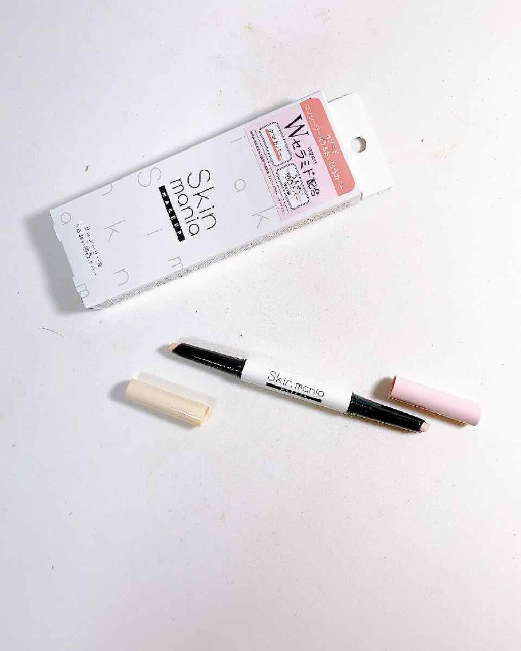 セラミド パウダーファンデーション/Skin mania/パウダーファンデーションを使ったクチコミ(8枚目)