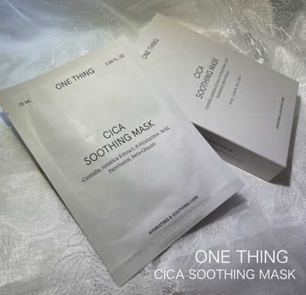 CICAスージングマスク/ONE THING/シートマスク・パックを使ったクチコミ(1枚目)