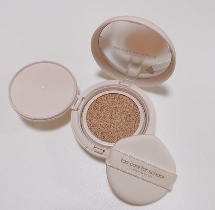 フィクシングヌードクッション/too cool for school/クッションファンデーションを使ったクチコミ(2枚目)