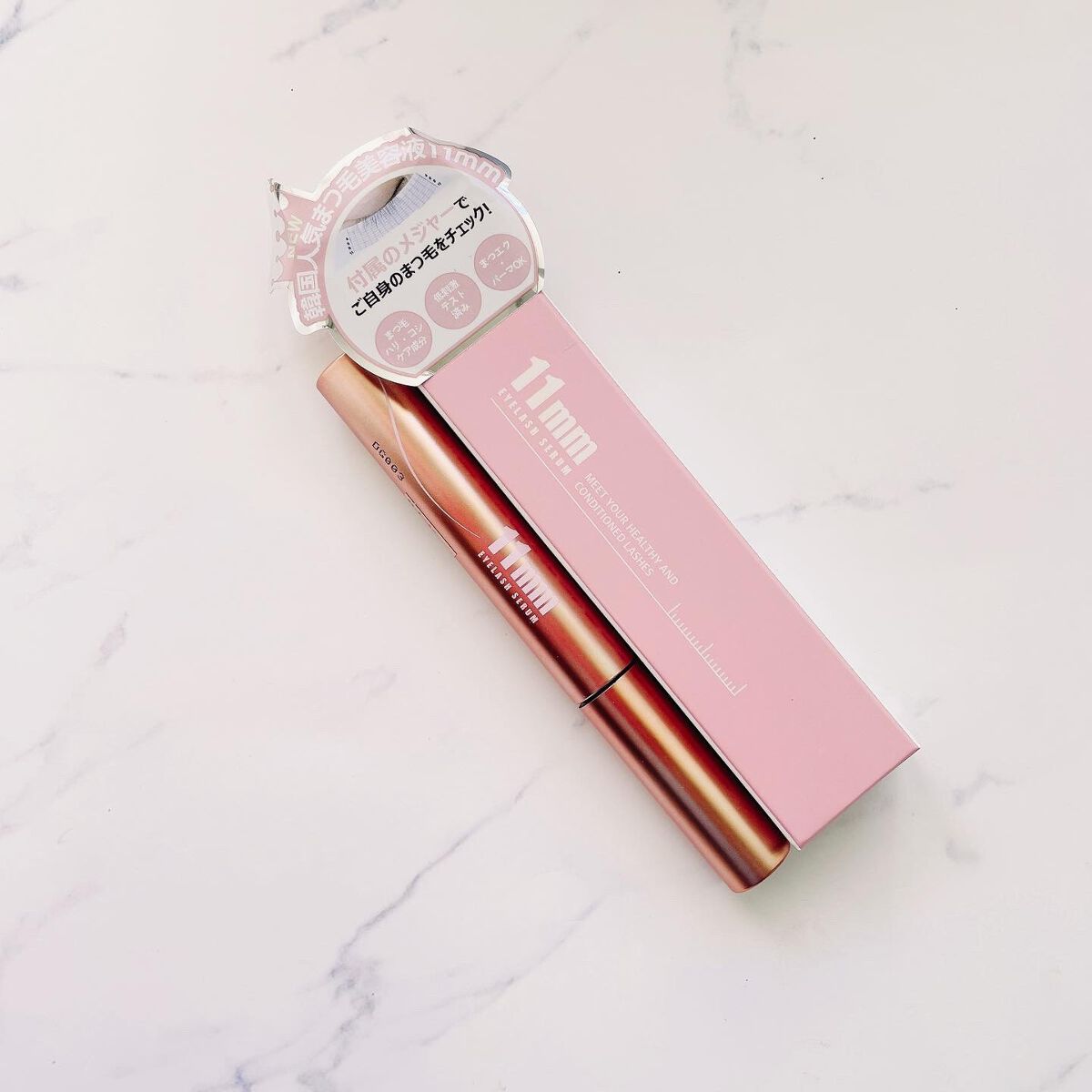 11mmアイラッシュセラム/11mm/まつげ美容液を使ったクチコミ（2枚目）