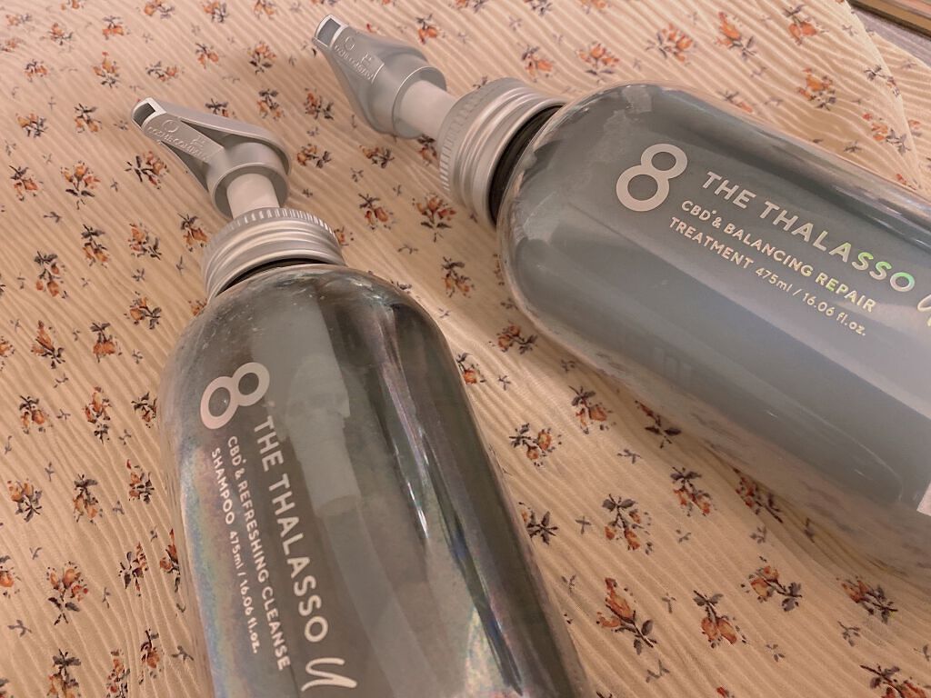 エイトザタラソ ユー CBD&リフレッシング クレンズ 美容液シャンプー/CBD&バランシング ダメージリペア 美容液ヘアトリートメント/エイトザタラソ/市販シャンプーを使ったクチコミ(1枚目)