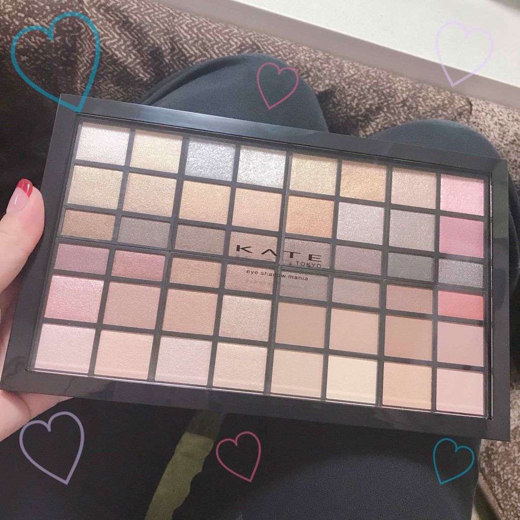 アイシャドウマニア 01/KATE/アイシャドウパレットを使ったクチコミ(1枚目)