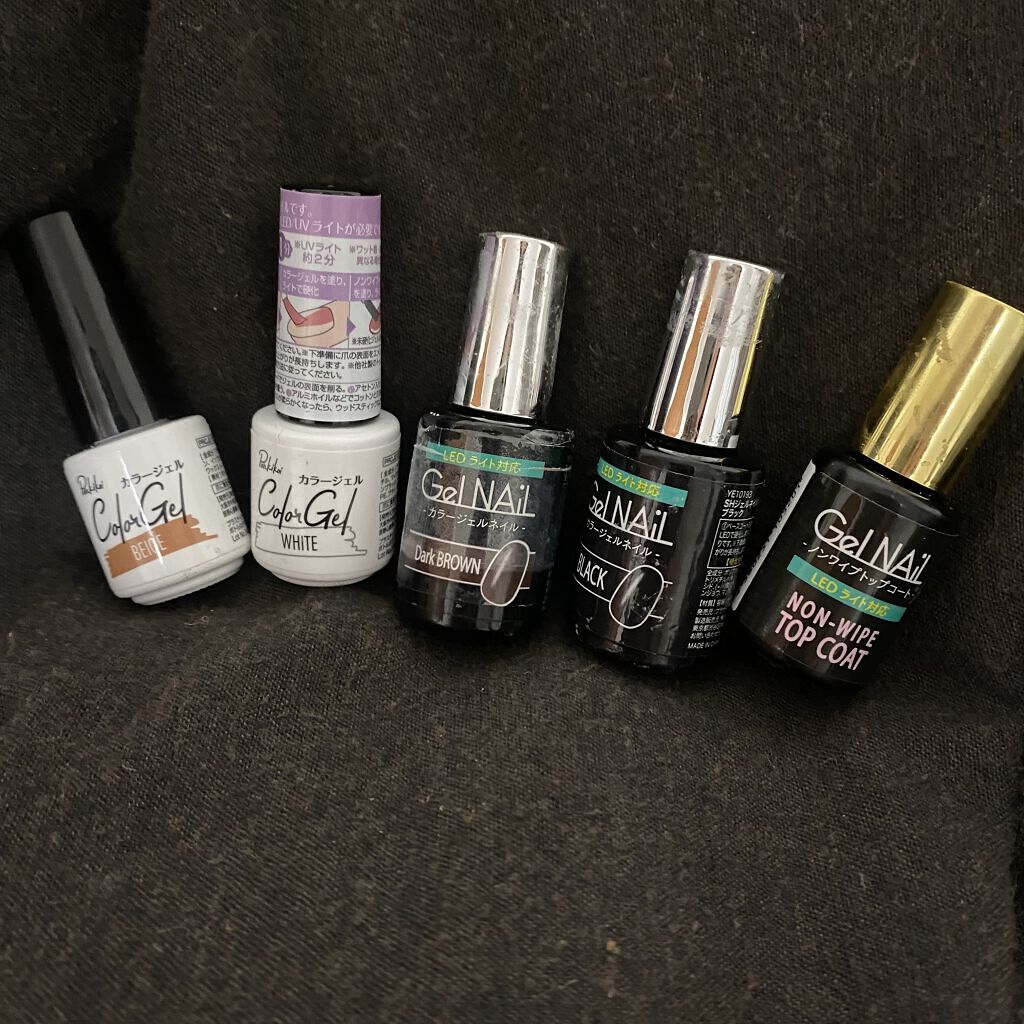 パル カラージェル ベージュ/キャンドゥ/ジェルネイルを使ったクチコミ（2枚目）