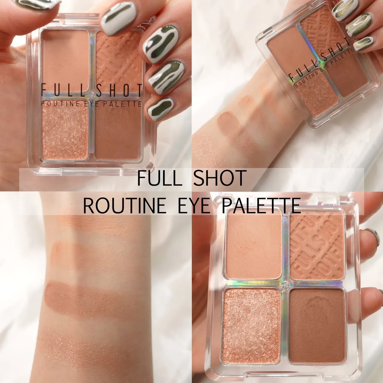 フルショット ルーティーン アイパレット/A’pieu/アイシャドウパレットを使ったクチコミ（1枚目）