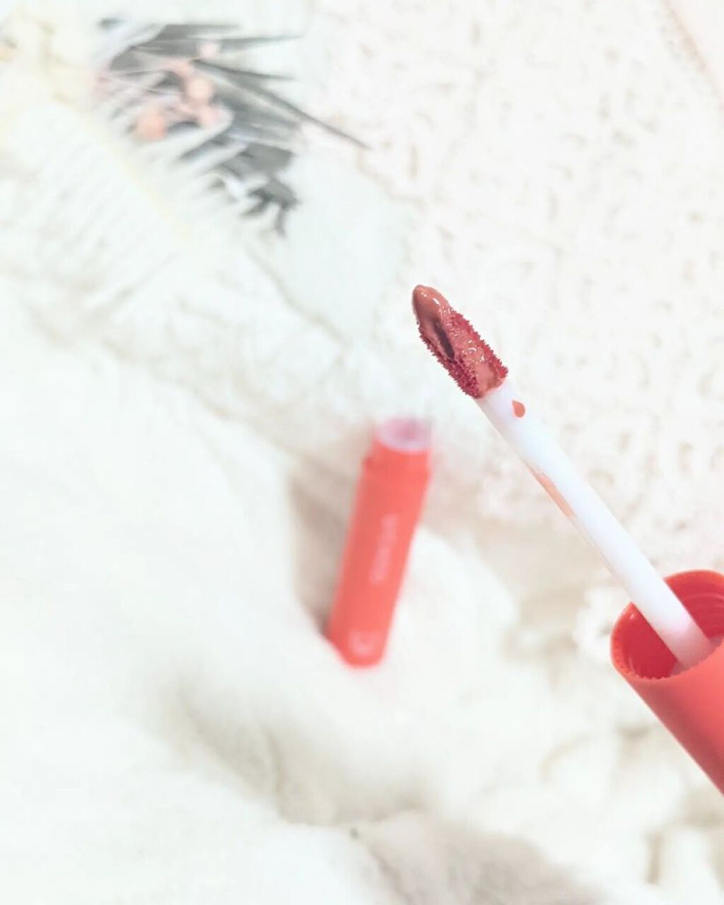  ワンダー リップティント ハニーピンク(HONEY PINK)/U/CHOO/リップティントを使ったクチコミ（3枚目）