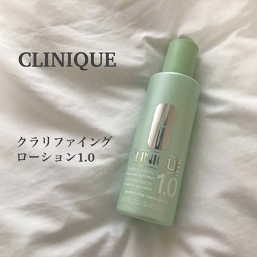 クラリファイング ローション 1.0/CLINIQUE/化粧水を使ったクチコミ（1枚目）