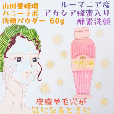 ハニーラボ 洗顔パウダー/アピセラピーコスメティクス/洗顔パウダーを使ったクチコミ（1枚目）