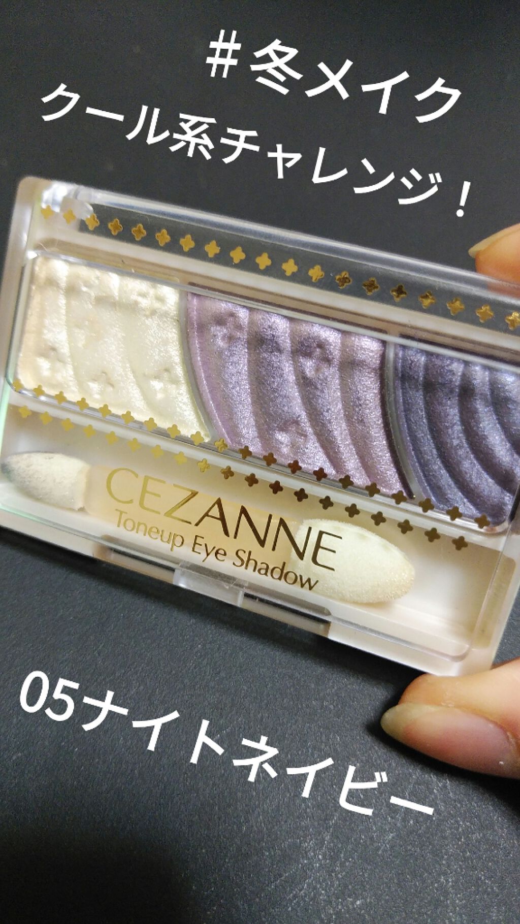 トーンアップアイシャドウ/CEZANNE/アイシャドウパレットを使ったクチコミ(1枚目)