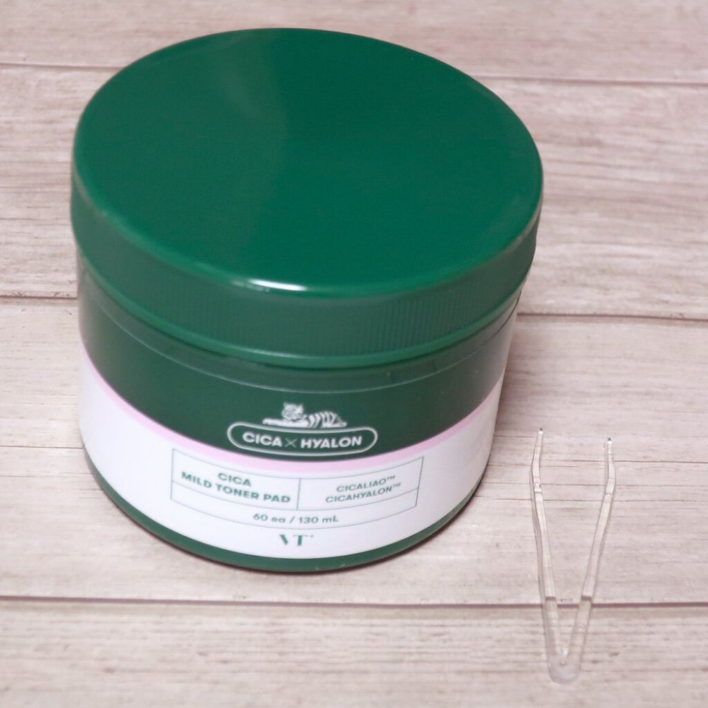 CICA マイルドトナーパッド/VT/トナーパッドを使ったクチコミ（2枚目）