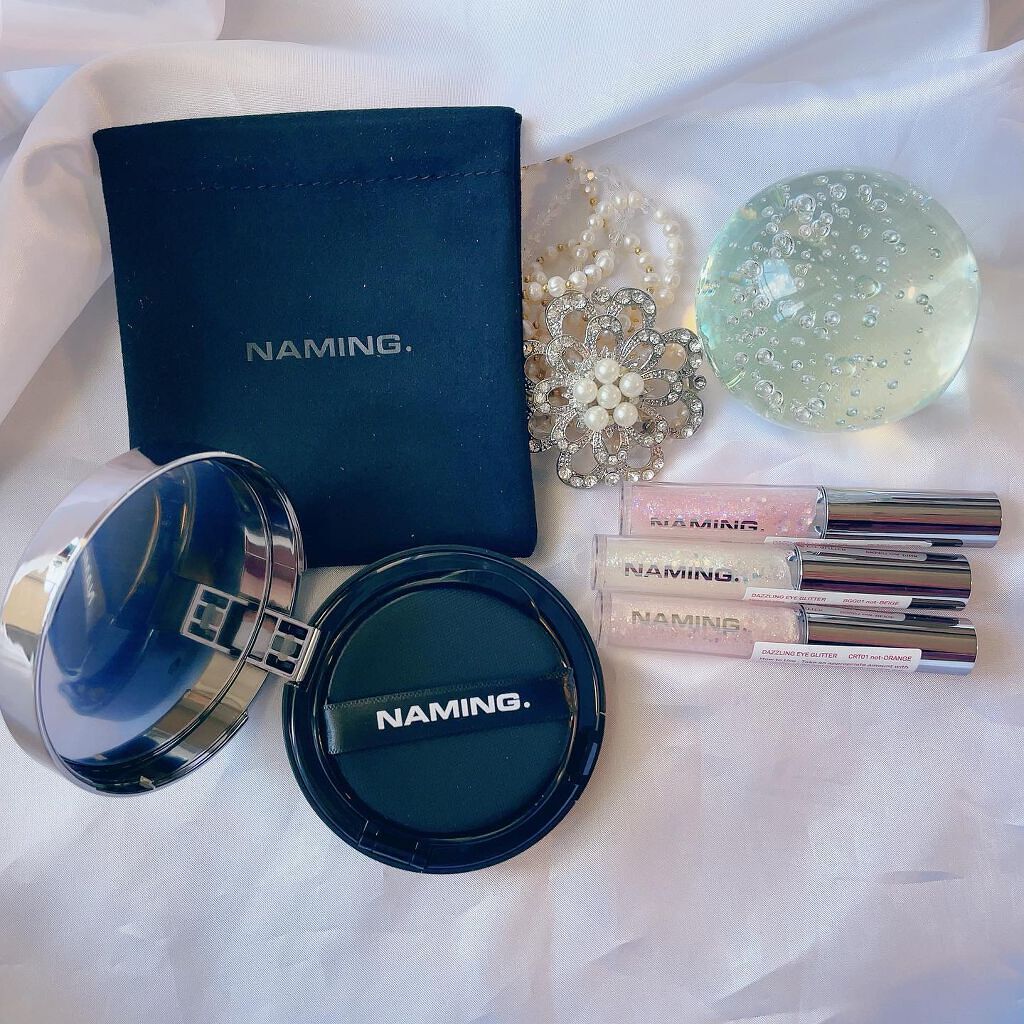 ダズリングアイグリッター/NAMING./リキッドアイシャドウを使ったクチコミ(1枚目)