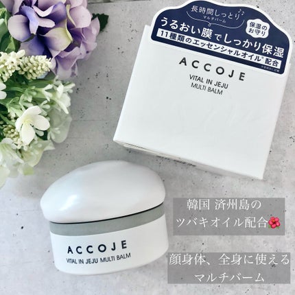 バイタル イン チェジュ マルチバーム/ACCOJE/フェイスバームを使ったクチコミ(4枚目)