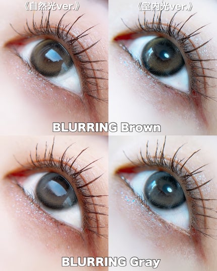 ブラーリング/OLOLA/カラーコンタクトレンズを使ったクチコミ(6枚目)